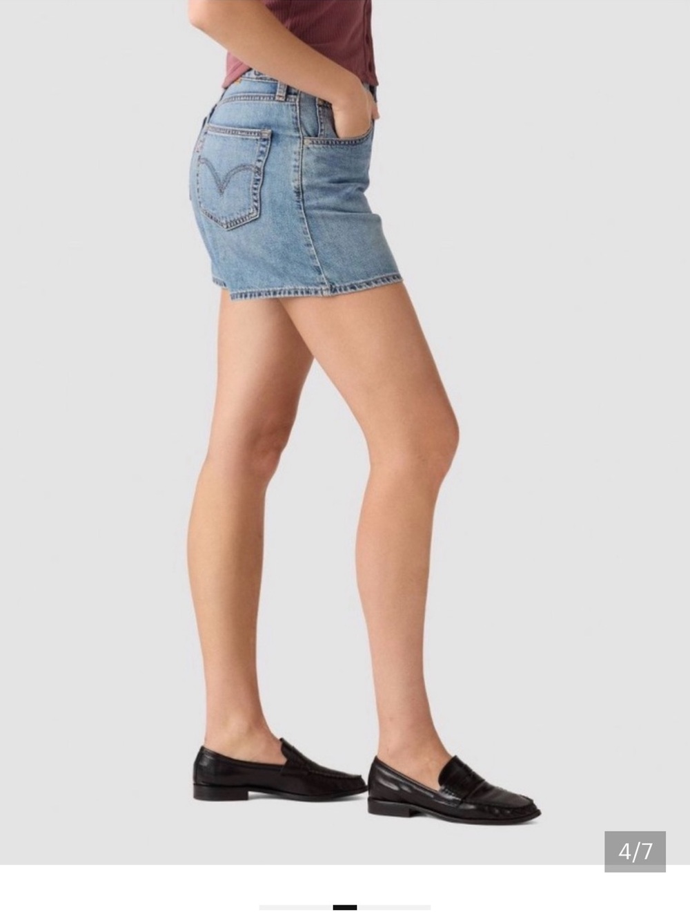 Levi's® Women's Cinch Mid-Thigh Shorts, Size 30